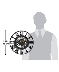 Infinity Instruments Round Wall Clock