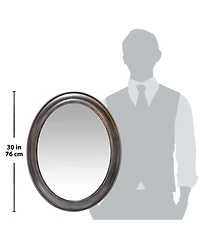 Infinity Instruments Oval Wall Mirror