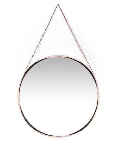 Infinity Instruments Decorative Round Wall Mirror