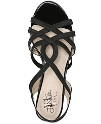 LifeStride Women's Yaya Strappy Wedge Sandals
