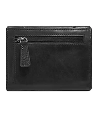 Mancini Casablanca Collection Rfid Secure Ladies Clutch Wallet