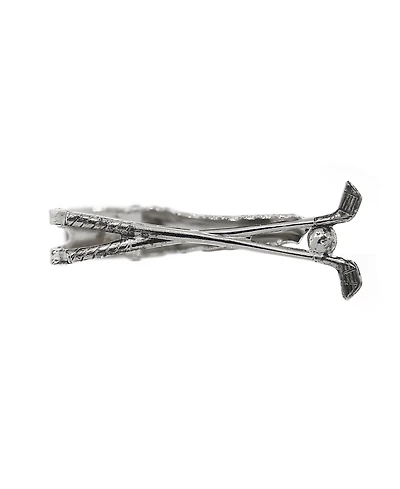 1928 Jewelry Silver-Tone Golf Tie Bar Clip