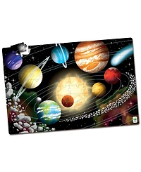 The Learning Journey Puzzle Doubles - Glow In The Dark Space- 100 Pieces