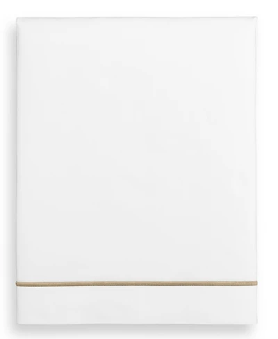Hotel Collection Italian Percale 100% Cotton Flat Sheet, Twin, Exclusively at Macy's