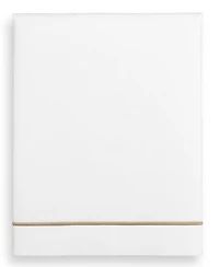 Hotel Collection Italian Percale 100% Cotton Flat Sheet, Twin, Exclusively at Macy's
