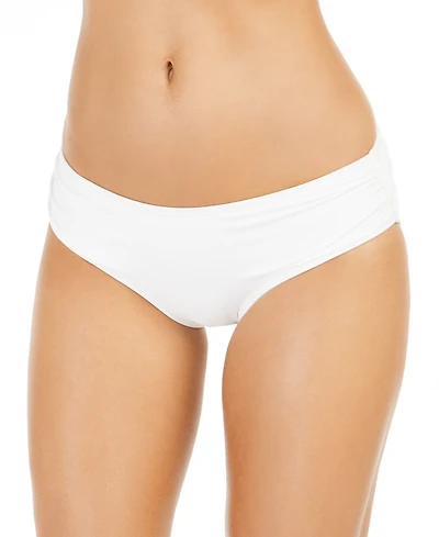 Michael Michael Kors Shirred Bikini Bottoms