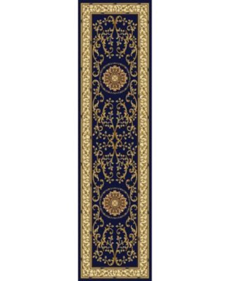 Km Home Navelli Blue Area Rug Collection