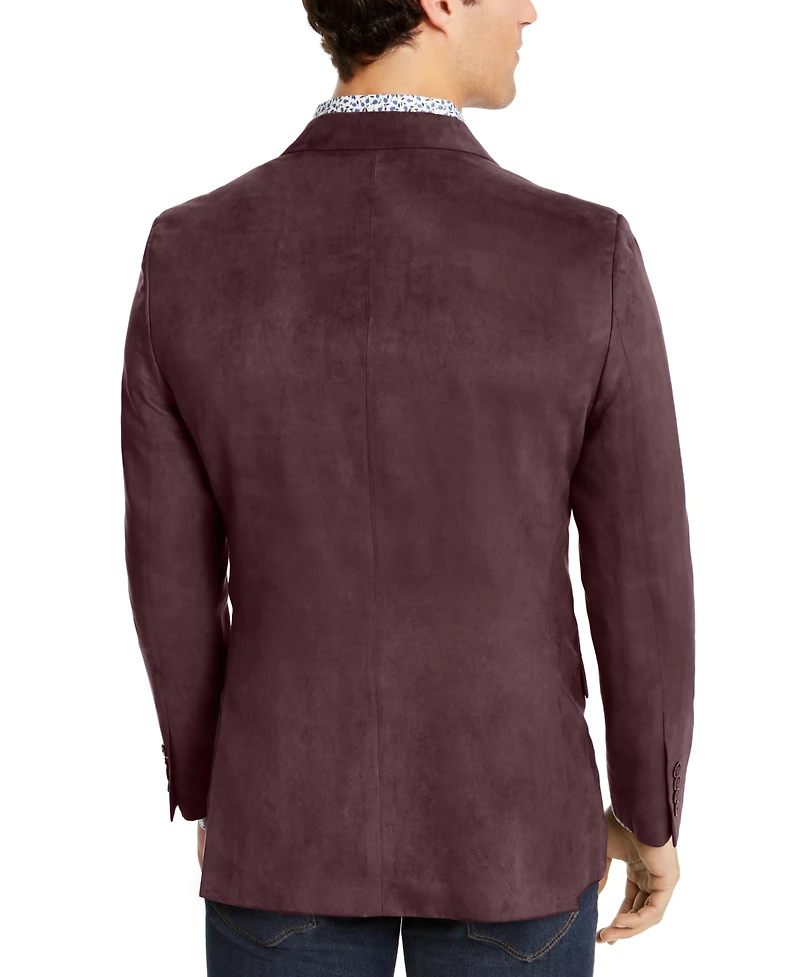Nautica Men's Modern-Fit Faux-Suede Sport Coat
