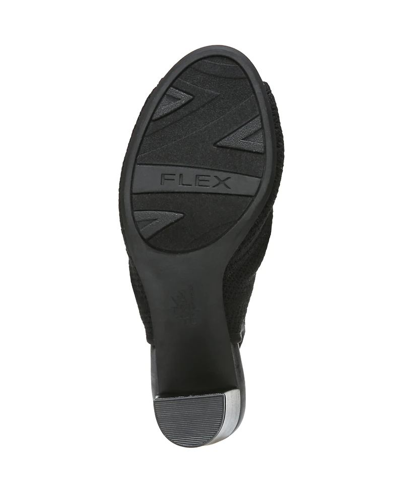 LifeStride Women's Alita Peep Toe Slingback Shooties