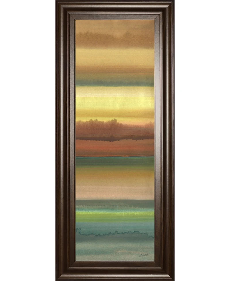 Classy Art Ambient Sky Il by John Butler Framed Print Wall Art - 18" x 42"