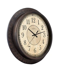 La Crosse Clock 404-2635 14" Savannah Quartz Wall Clock