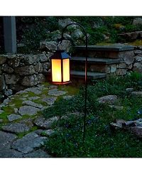 Lumabase Solar Powered Flame Effect Lantern