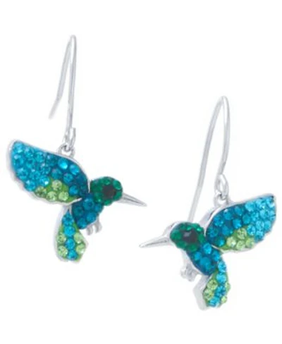 Giani Bernini Crystal Hummingbird Jewelry Collection In Sterling Silver