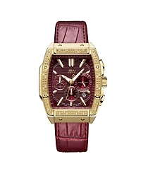 Jbw Men's Echelon Diamond (1/4 ct. t.w.) Watch in 18k Gold-plated Stainless Steel 41mm