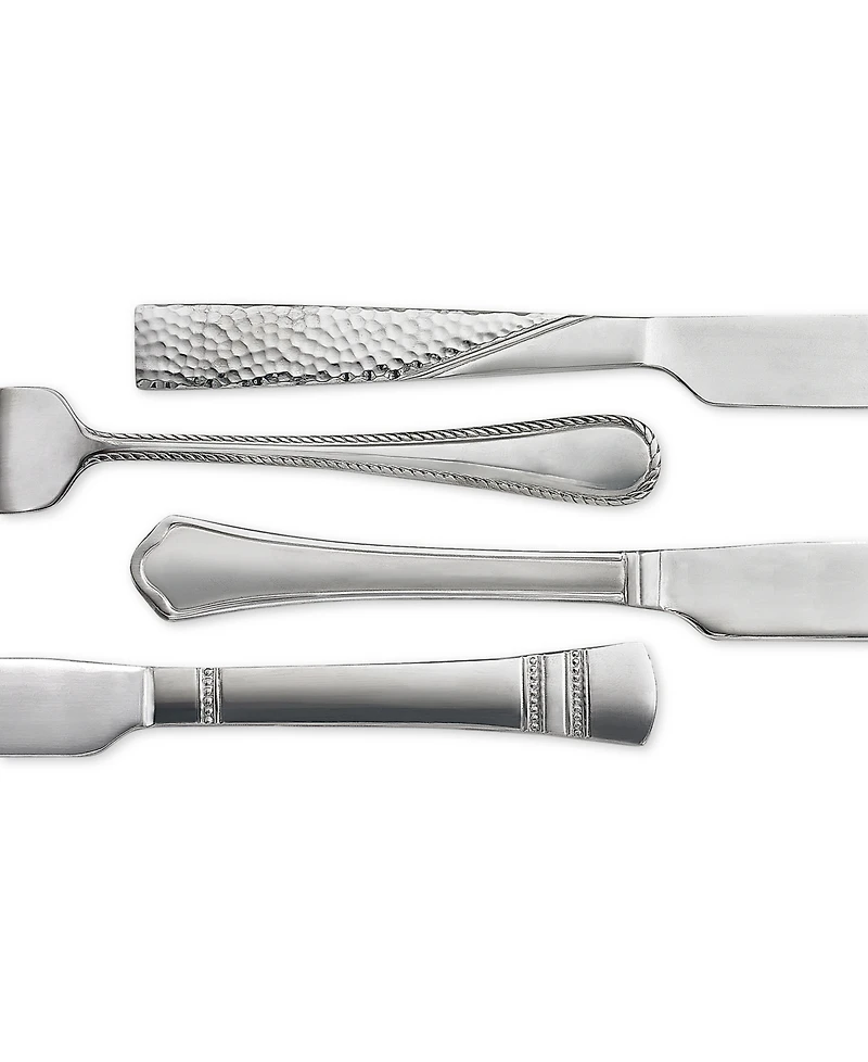International Silver, Stainless Steel 51-Pc. Capri Frost Finish, Created for Macy's