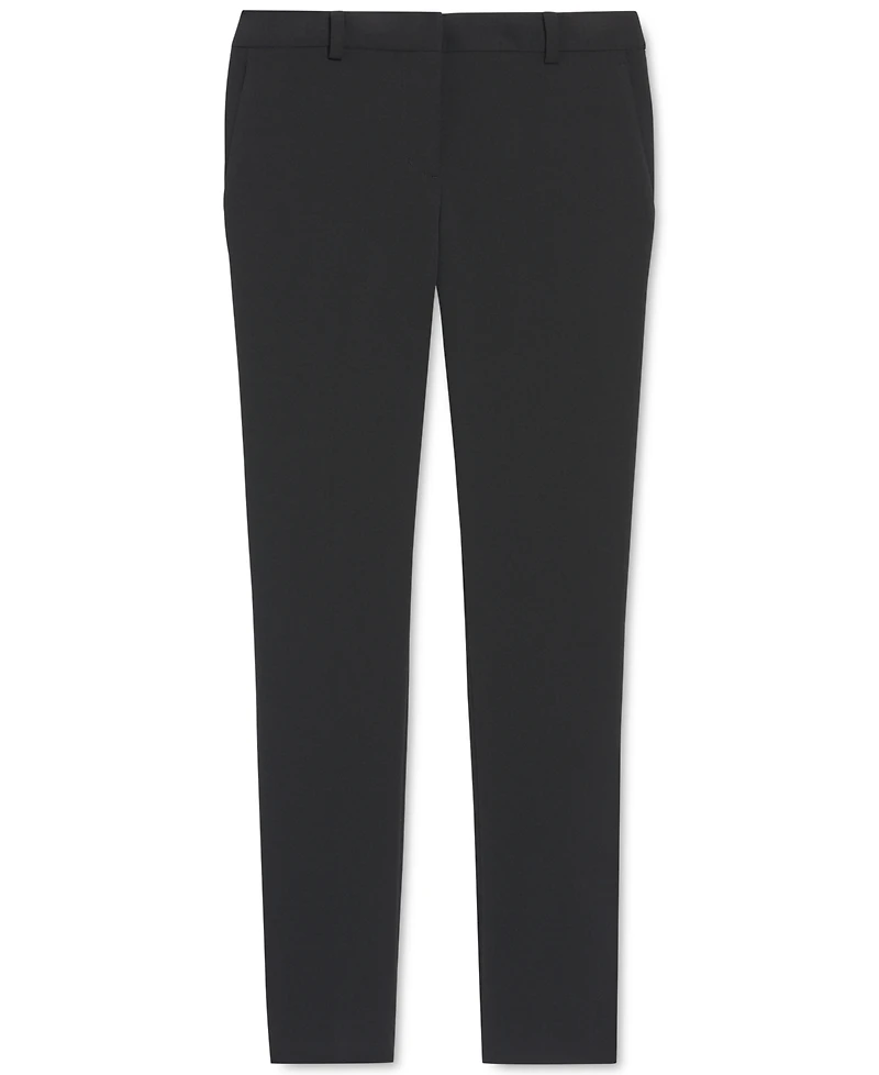 Dkny Stretch Crepe Essex Straight-Leg Dress Pants