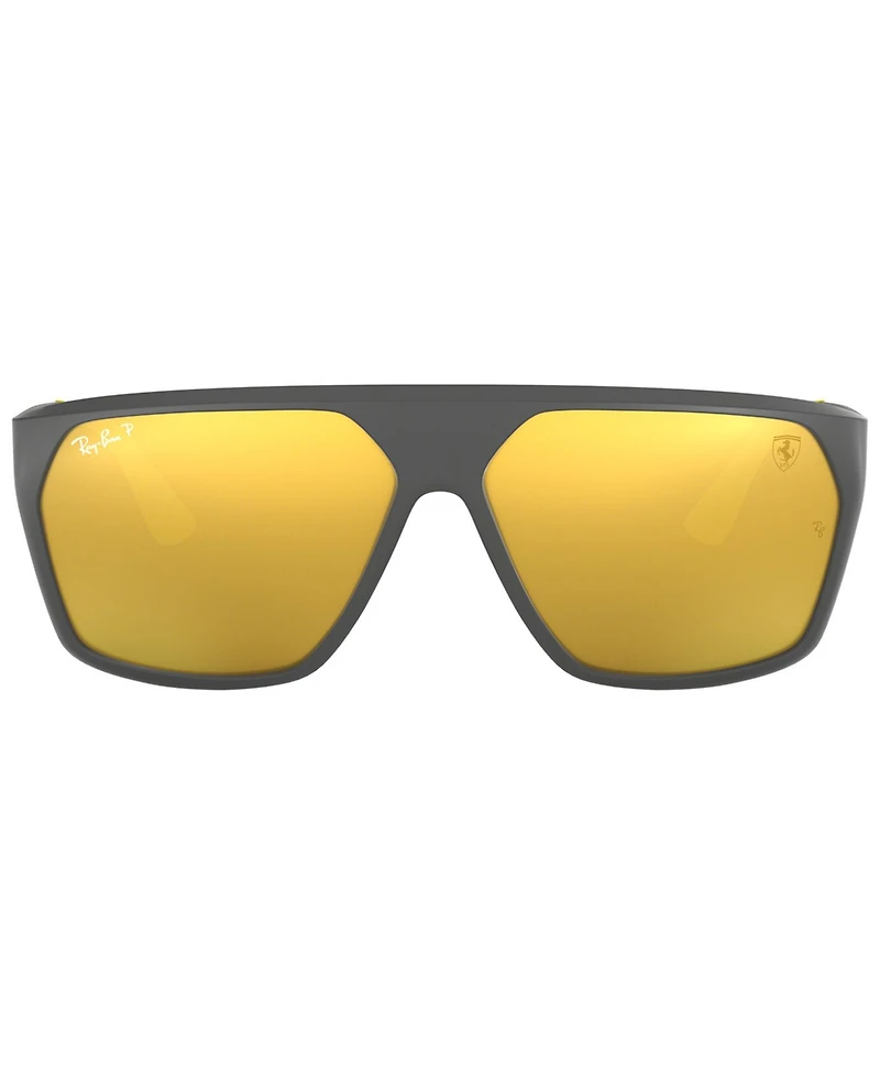 Ray-Ban Men's Polarized Sunglasses, RB4309M Scuderia Ferrari Collection 60