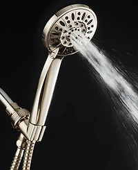 AquaDance High-Pressure 6-setting Handheld Shower Head with Extra-long 6 Foot Hose
