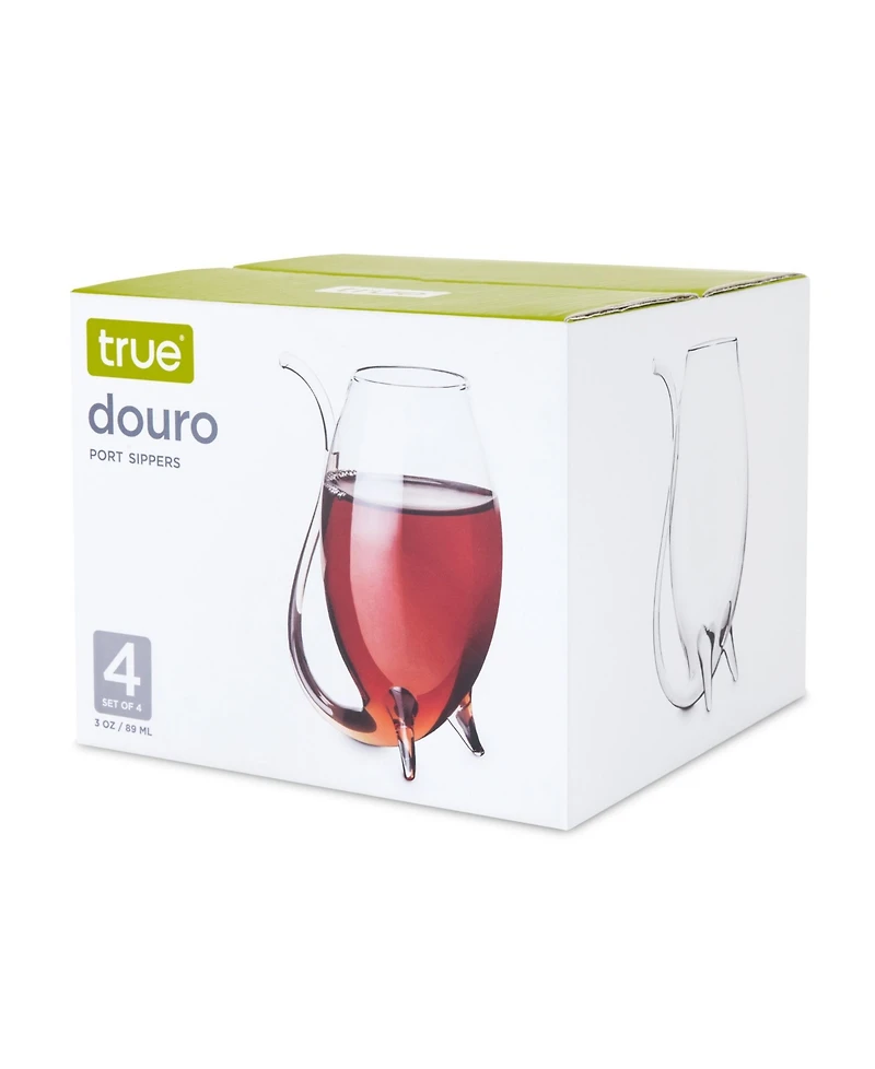 True Brands Douro Port Sippers, Set of 4, 3 Oz