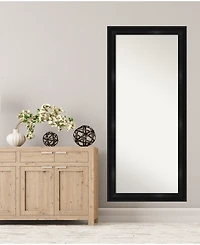Amanti Art Grand Framed Floor/Leaner Full Length Mirror, 29.75" x 65.75"