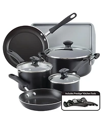Farberware Cookstart 15-Pc DiamondMax Nonstick Cookware Set