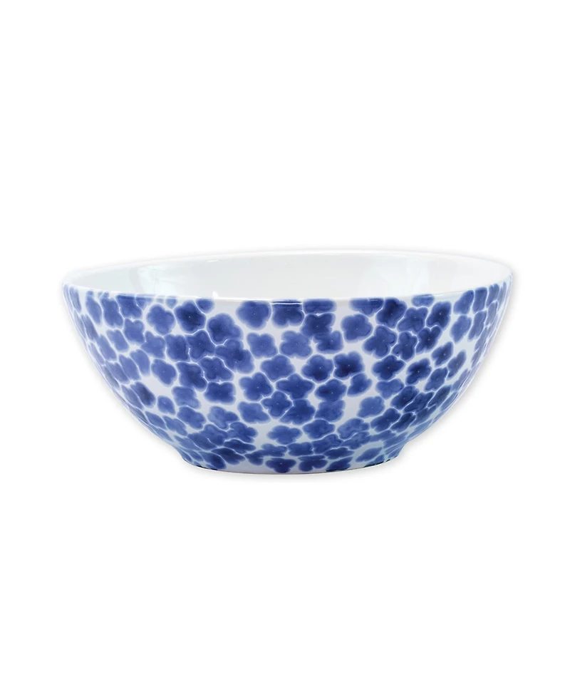 Vietri Santorini Flower Small Serving Bowl