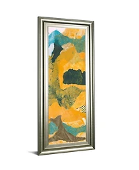 Classy Art Mountain Shapes I by Carolyn Roth Framed Print Wall Art, 18" x 42"