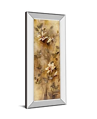 Classy Art Candlelight Lilies Ii by Douglas Mirror Framed Print Wall Art, 18" x 42"