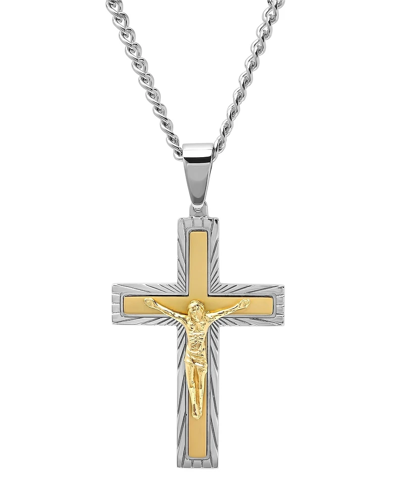 Macy's Men's Crucifix Pendant Necklace