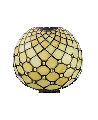 Amora Lighting Tiffany Style Jewel Table Lamp