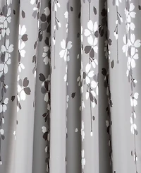 Weeping Flower Light Filtering Window Curtain Panels