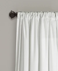 Allison Ruffle 40" x 95" Curtain Set
