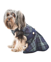 Parisian Pet Scottish Taffeta Plaid Dress