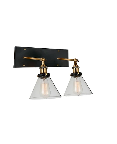 Cwi Lighting Eustis 2 Light Wall Sconce