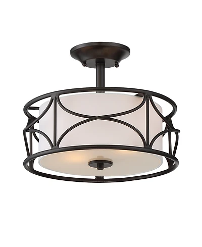 Designers Fountain Avara 2 Light Semi-Flush