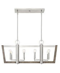 Designers Fountain Westend 8 Light Island Chandelier