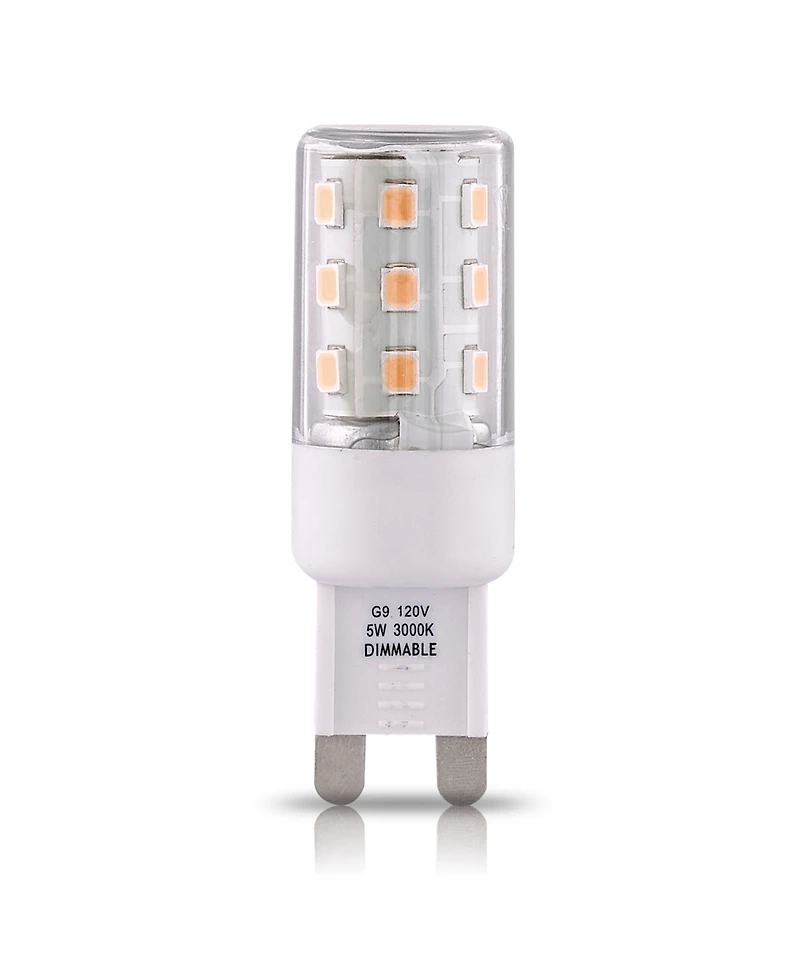 Artiva Usa Led-G9-5Tdm-30-6 G9 5W Dimmable Led Light Bulb, Set of 6