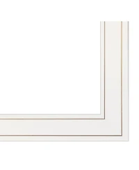 Trendy Decor 4U Love is Patient by Cindy Jacobs, Ready to hang Framed Print, White Frame, 15" x 15"
