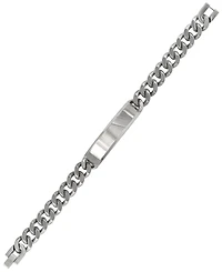 Sutton Stainless Steel Curb Link Chain Id Bracelet
