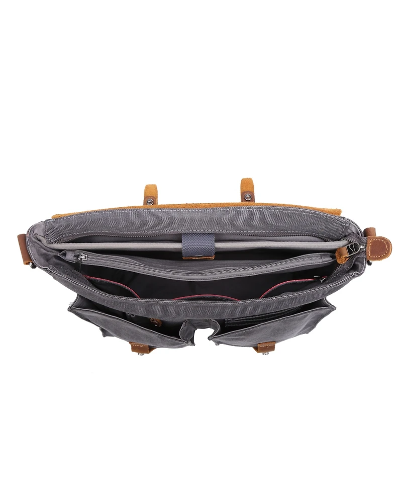 Tsd Brand Hudson Canvas Messenger Bag