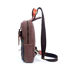 Tsd Brand Four Season Canvas Sling Bag