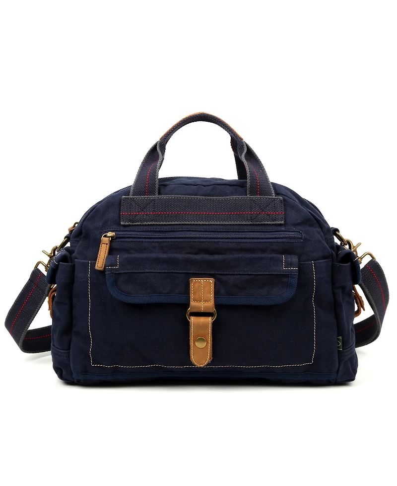 Tsd Brand Atona Canvas Weekender Handbag