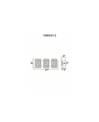 Cwi Lighting Carolina Led Wall Sconce