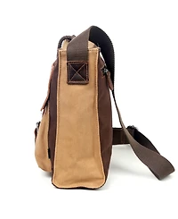 Tsd Brand Hidden Woods Canvas Crossbody Bag