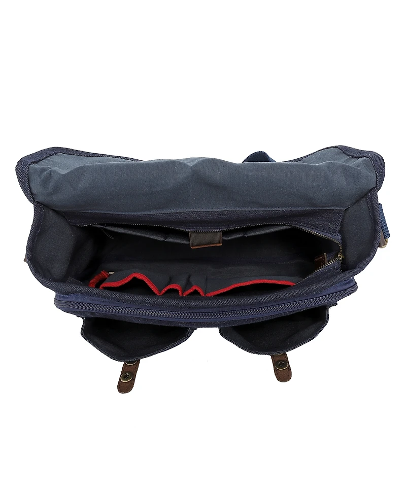 Tsd Brand Valley Trail Canvas Crossbody Bag