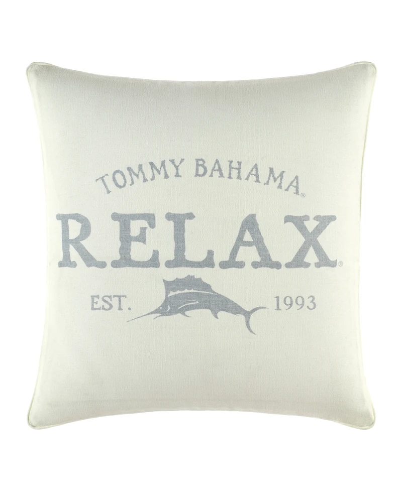 Tommy Bahama Home Relax Decorative Pillow, 18" x 18"