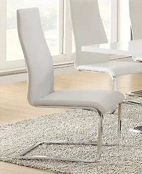Coaster Home Furnishings Harlan Faux Leather Dining Chairs, Set Of 4