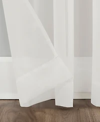 Sheer Voile Grommet Curtain Panel