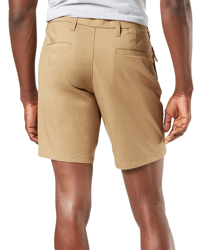 Dockers Men's Ultimate Supreme Flex Stretch Solid 9.5" Shorts