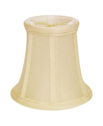 Cloth Wire Slant Pure Silk Dupioni Chandelier Lampshade With Flame Clip Collection